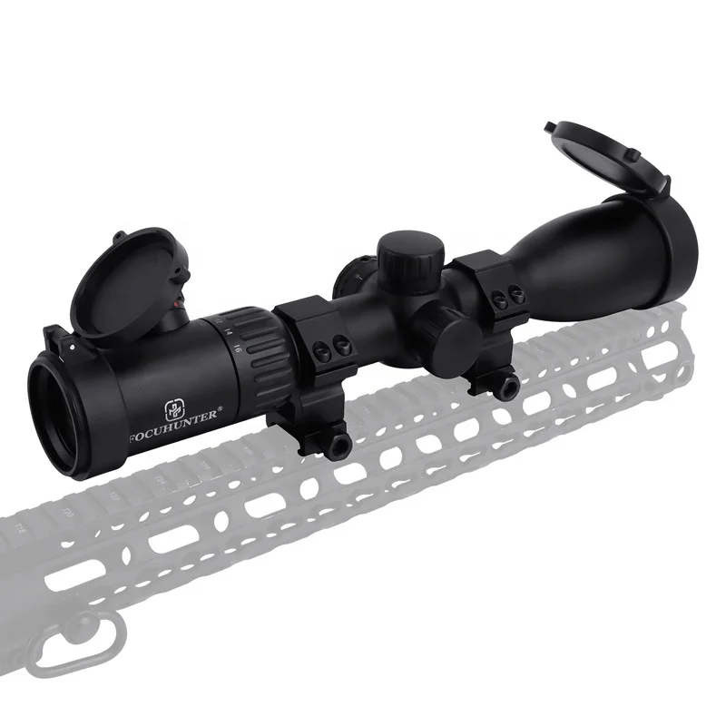 

Mzj Optics FOCUHUNTER tactical 4-16X44SF illuminated riflescopes hunting scope air guns and weapons army hunting