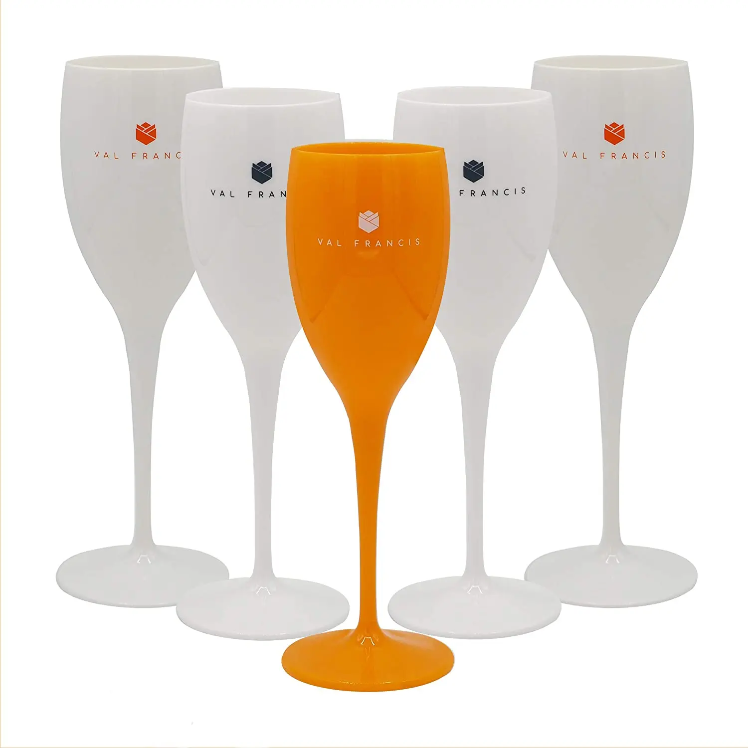 

6oz Polycarbonate Plastic Champagne flute, Customized