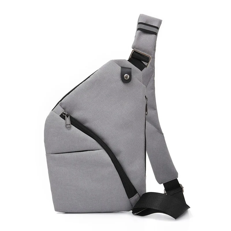 

Custom Logo Waterproof Multi Functional Casual Sports Fashion Cross Body Shoulder Bag Men Chest Bag For Traveling, Customized