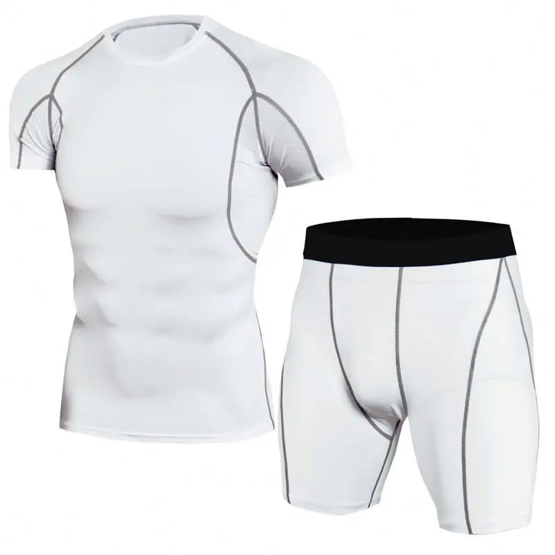 
Quick Dry Uv Protection Sport Running Tight Suit Men 