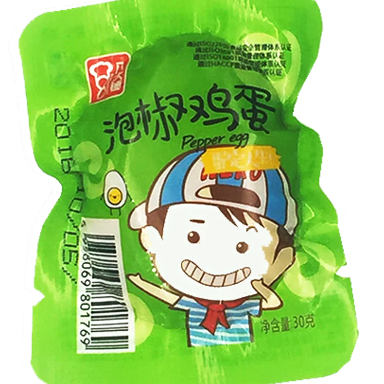 
China wholesale sales supplier pickle baked snacks eggs 