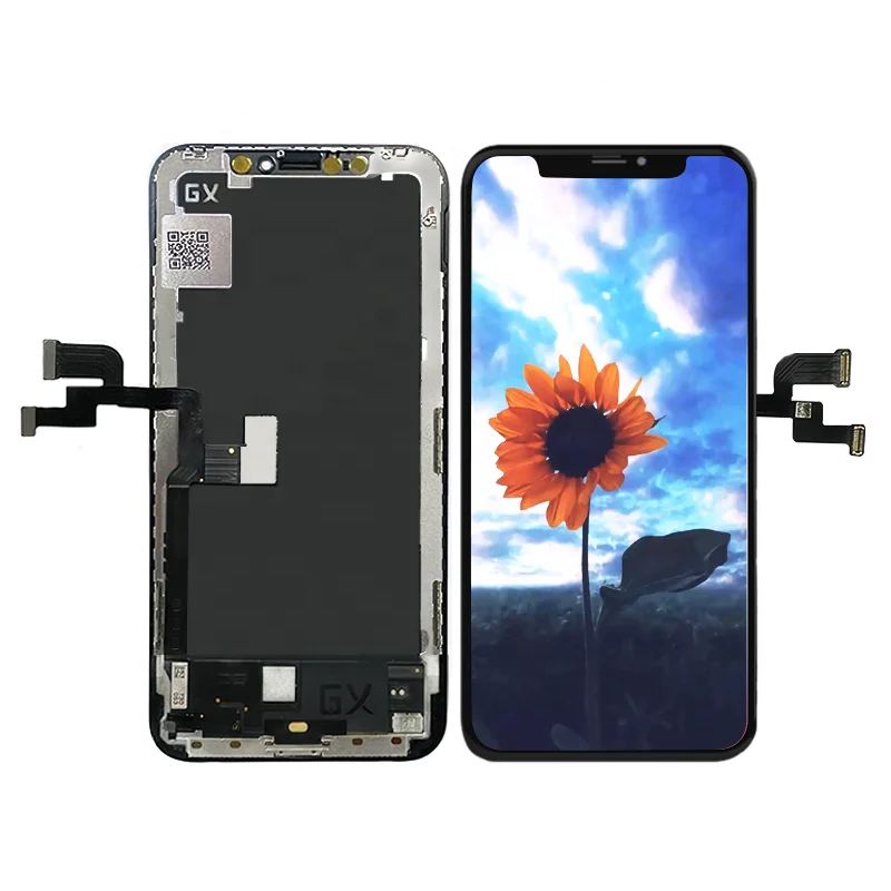 

OLED lcd screen For iphone x display oled For iphone x screen replacement for iphone x lcd screens, Black