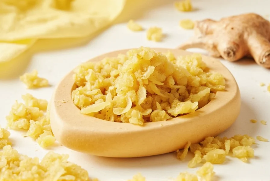 Comparison of different ginger extract supplement forms including capsules, liquid extracts, and tablets