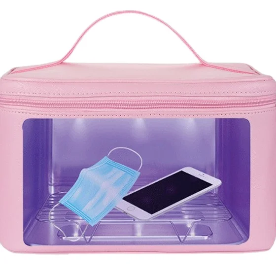 

Cheap UVC phone underwear disinfection sterilization bag, Grey,pink, can be customized.