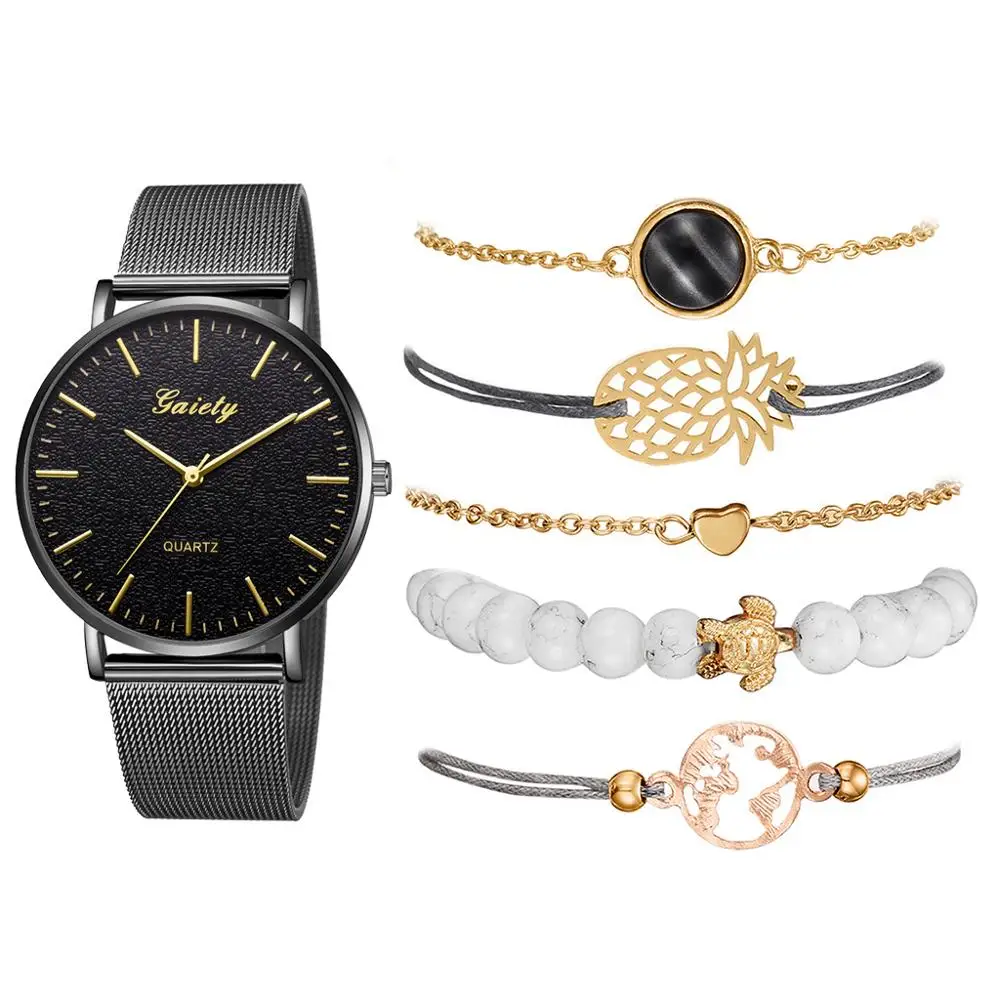 

2020 new multi-style bracelet watch women watches gold wristwatches, As pic