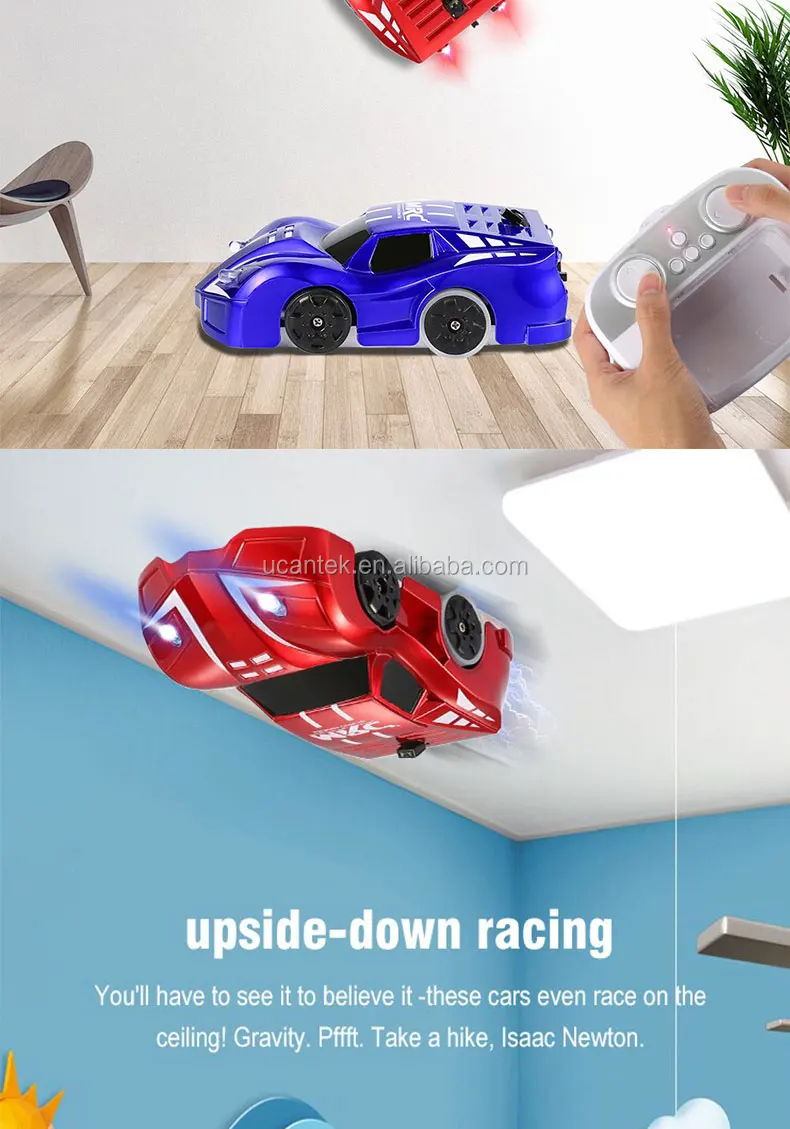 cars that drive on walls and ceilings