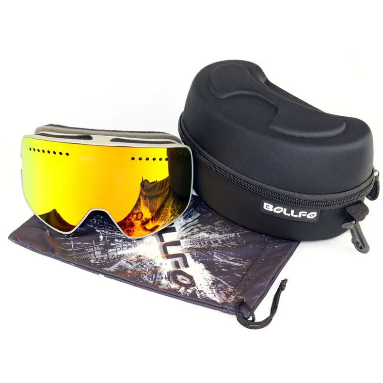 

Glasses Google Wholesale Anti-Fog High Quality Display Snow Magnet Magnetic Ski Goggle