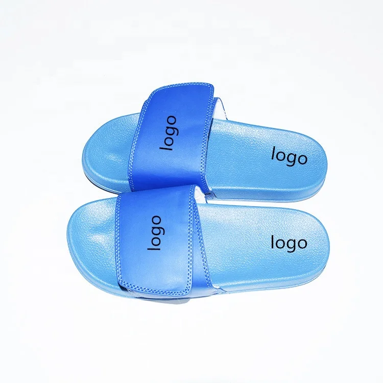 

cheap wholesale 2022 printing unisex PU Adjusted slides slipper design blank sublimation embossed custom logo slide sandal