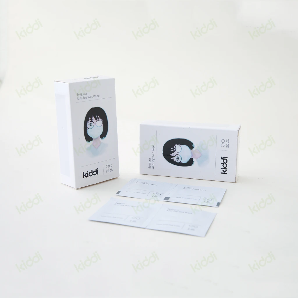 

Customizable Long Lasting Anti Fog Wet Wipe for Lens Eyeglasses