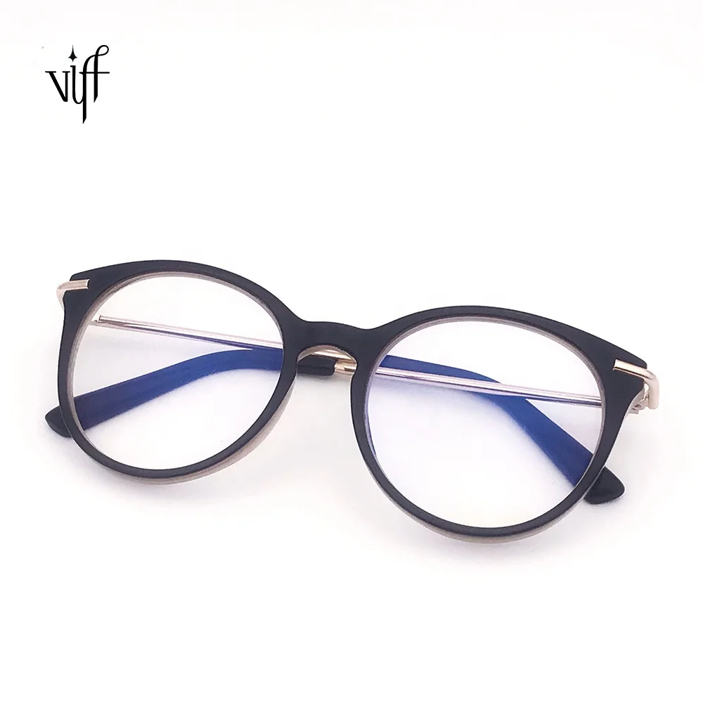

VIFF Hot Sale Glasses HP19969 Round Eyeglasses Frame Computer Gaming Sunglasses Blue light Blocking Glasses