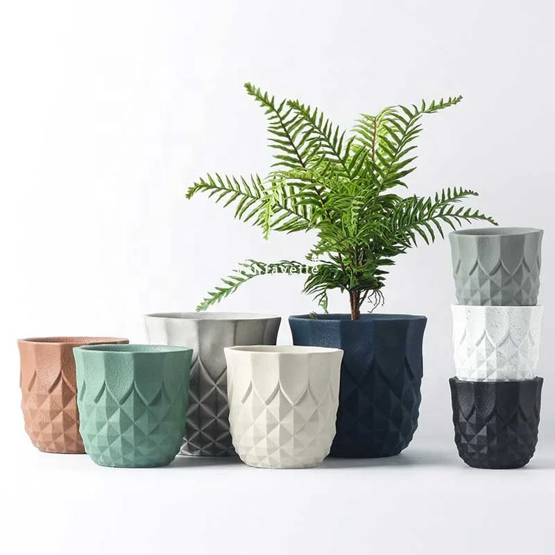 

5" Plant Pots for Sale Online Orchid Flower Pot Pineapple Flower Pot without Saucer, Optional