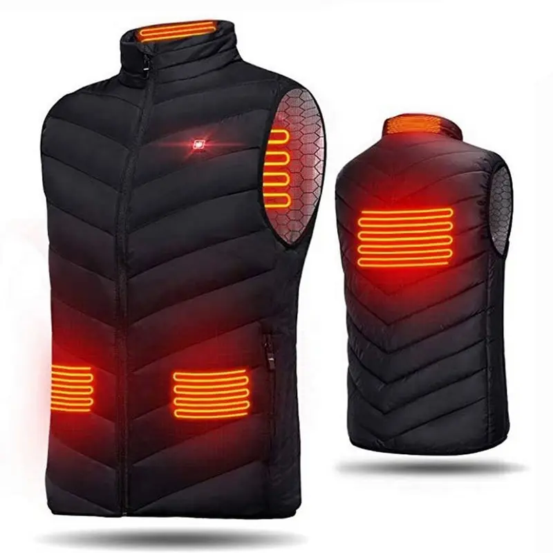 

Smart Men Winter Women Usb Heated Jacket Warm Self Heating Thermal Vest Man Hunting DropShipping