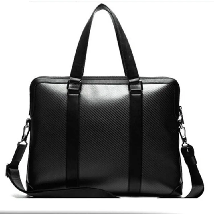 

China luxury carbon fiber men bag