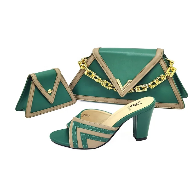 

8 Cm Wedge Platform Hot Wholesale Shoes Women Sandals Sexy Crystal Sweat-absorbant Shoes pattern Custom Sandals shoe and bag set, Customized color