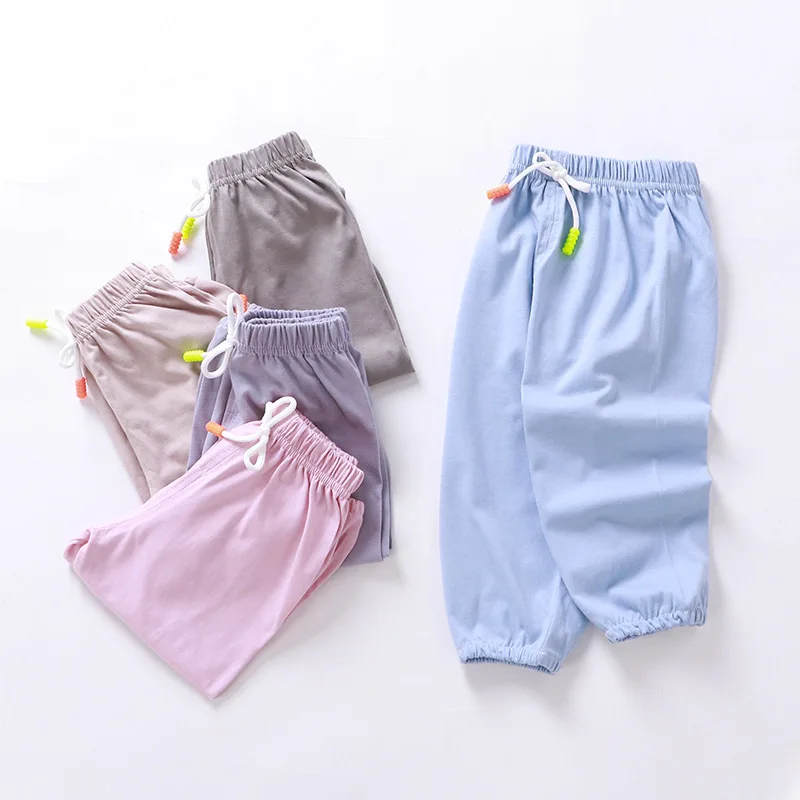 

Summer children's pants boys girls bloomers wild casual pants