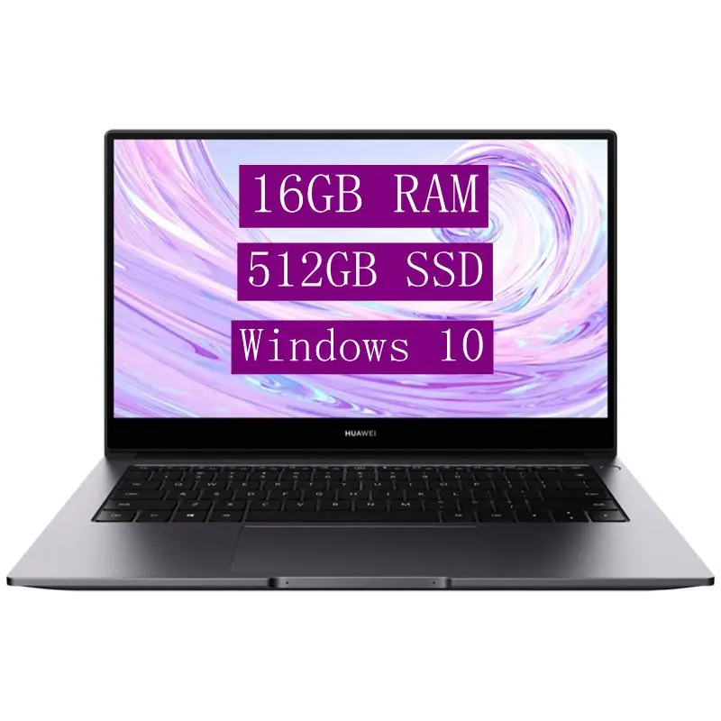 

Newest HUAWEI MateBook D 14 Laptop 14 inch AMD 5 4500U Hexa Core 1920 x 1080 16GB RAM 512GB SSD Win 10 Ultra Thin Notebook