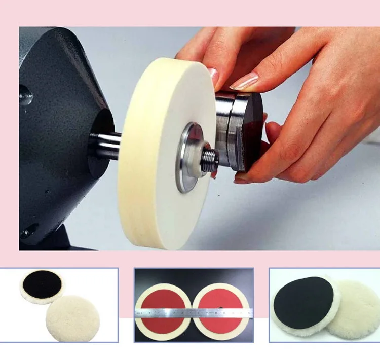 Wool Felt Grinding Wheel Woolen Felt Wheel / Disc Buy Glass Polishing