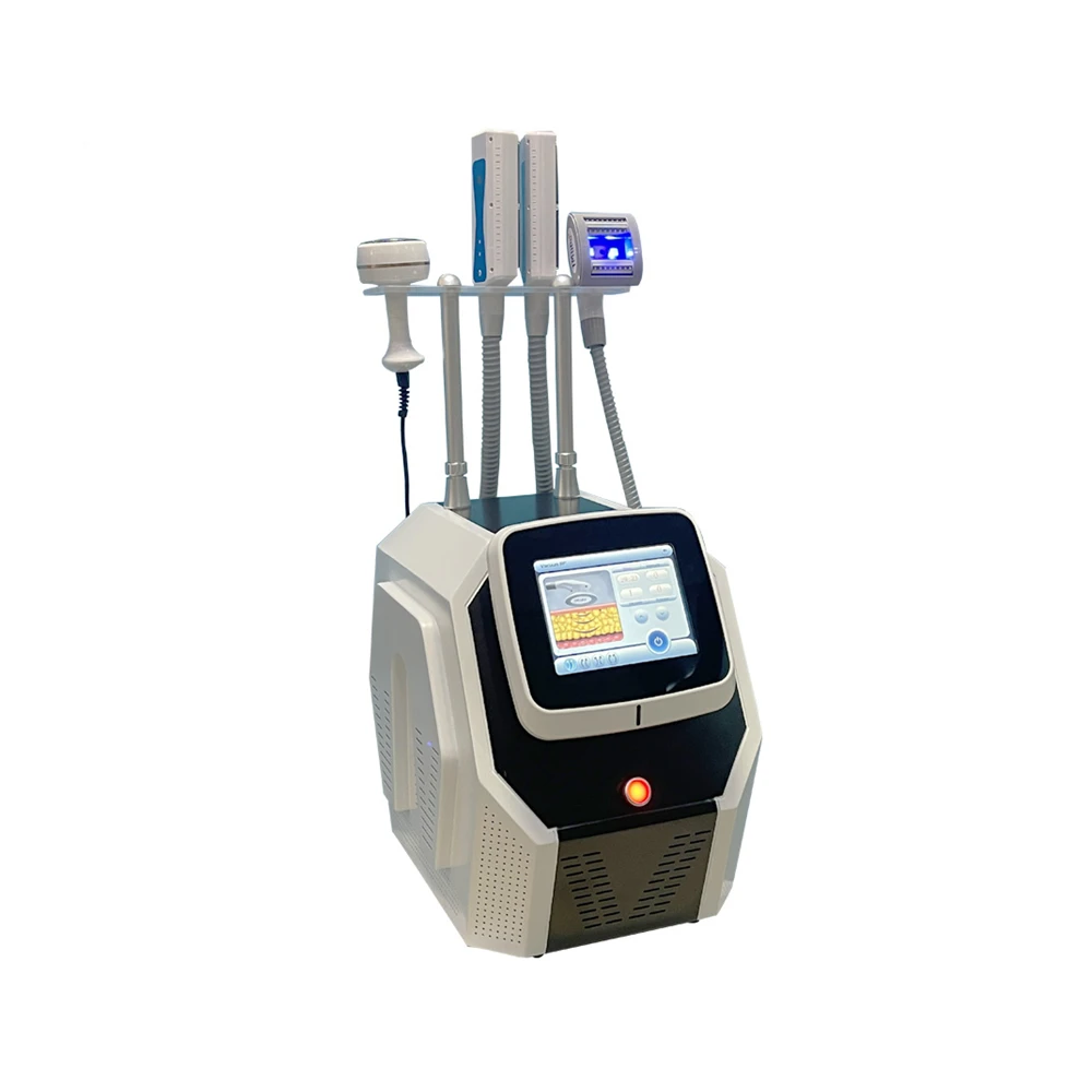 

Cryo EMS Thermal Shock Cryolipolysis Cavitation Vacuum Roller Massage Slimming Machine