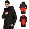 Whoselease Machine Washable Three Temperature Control Battery Down Jacket