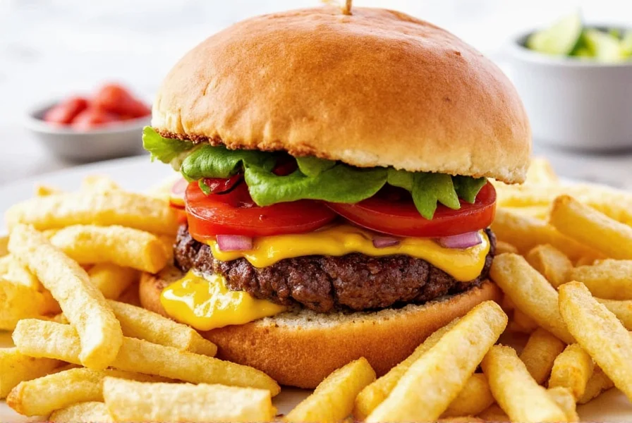 Burger and Fry