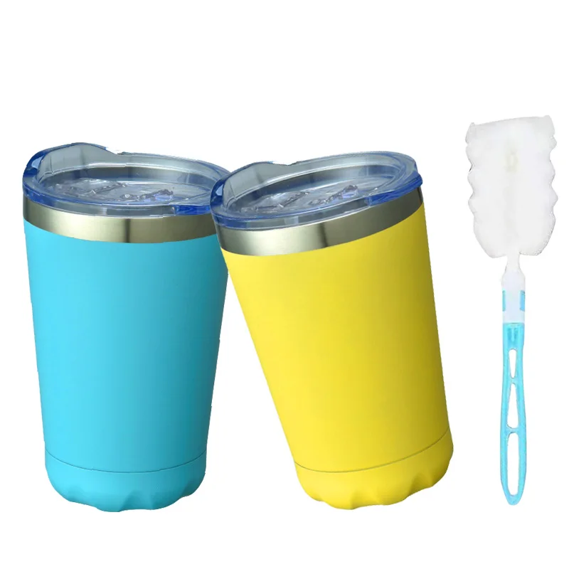 

Hot Selling Double Wall Design Insulated Cups and Stainless Steel Coffee Mug, Matt black,matt white, rose gold,transparent blue