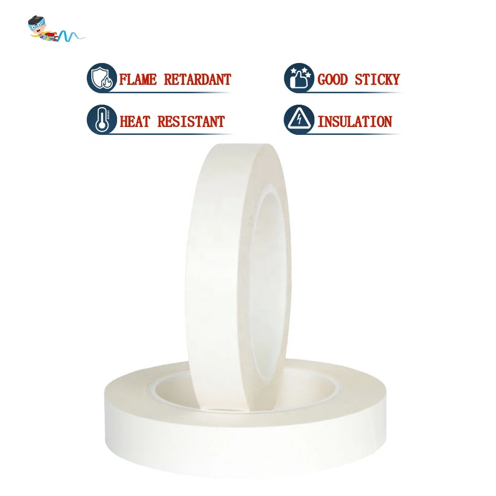 High Temperature Heat Resistant Flame Retardant Fireproof White Color Nomex Paper Electrical Insulation Adhesive Tape