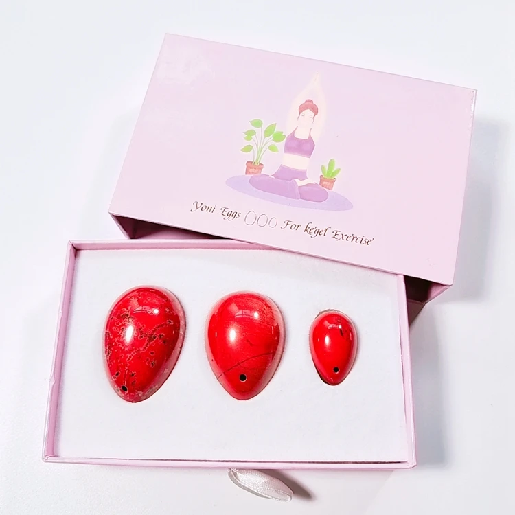 

Buy in bulk Natural Good Quality natural Stone eggs Healing Reiki Aura Yoni Egg for healing or home decoration