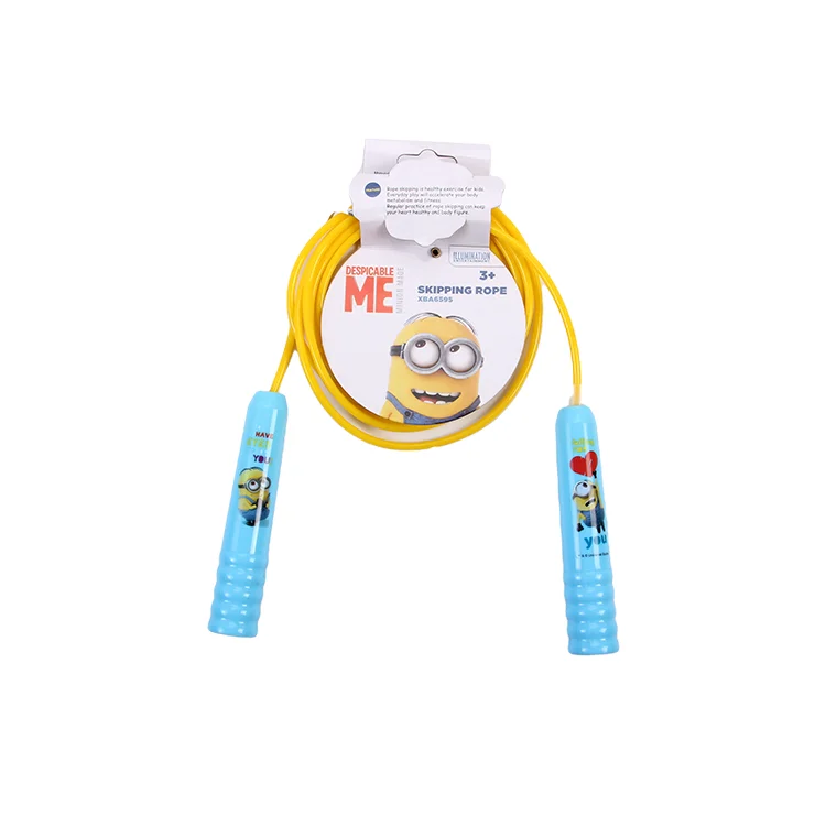 

Hot Sale Cheap Minions 8 Feet Children Jump Rope PP Handle