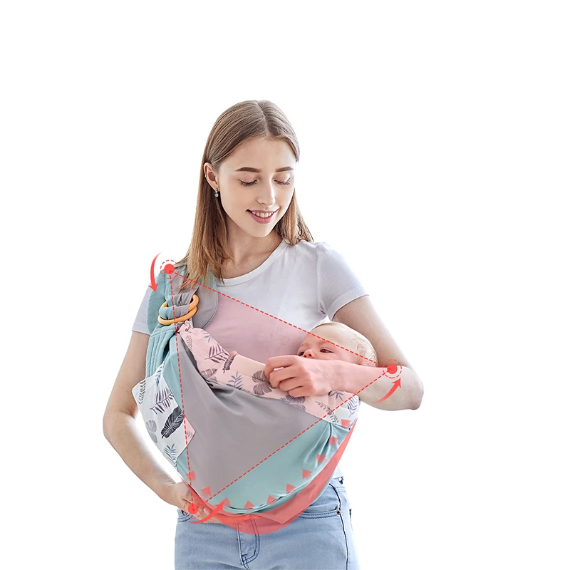 

2021Popular hot sell New Promotion Newborn Carrier Wrap Baby Sling