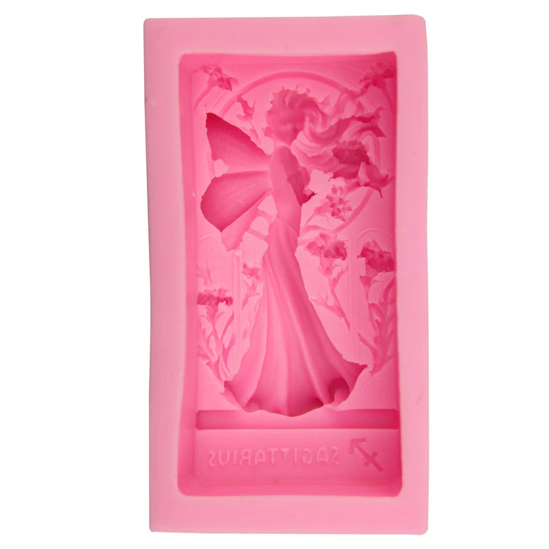 

Z0184 New hot selling Diy girl angel elf cake silicone mold handmade creative soap silicone molds