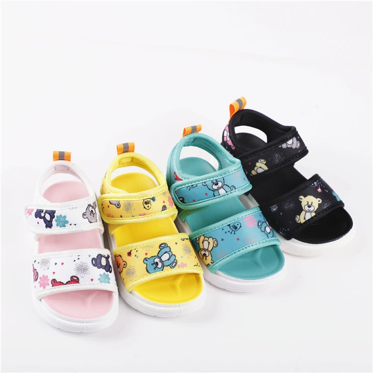 

Cheap price cute kids sandals fashion outdoor soft children's slippers summer shoes, Customized color