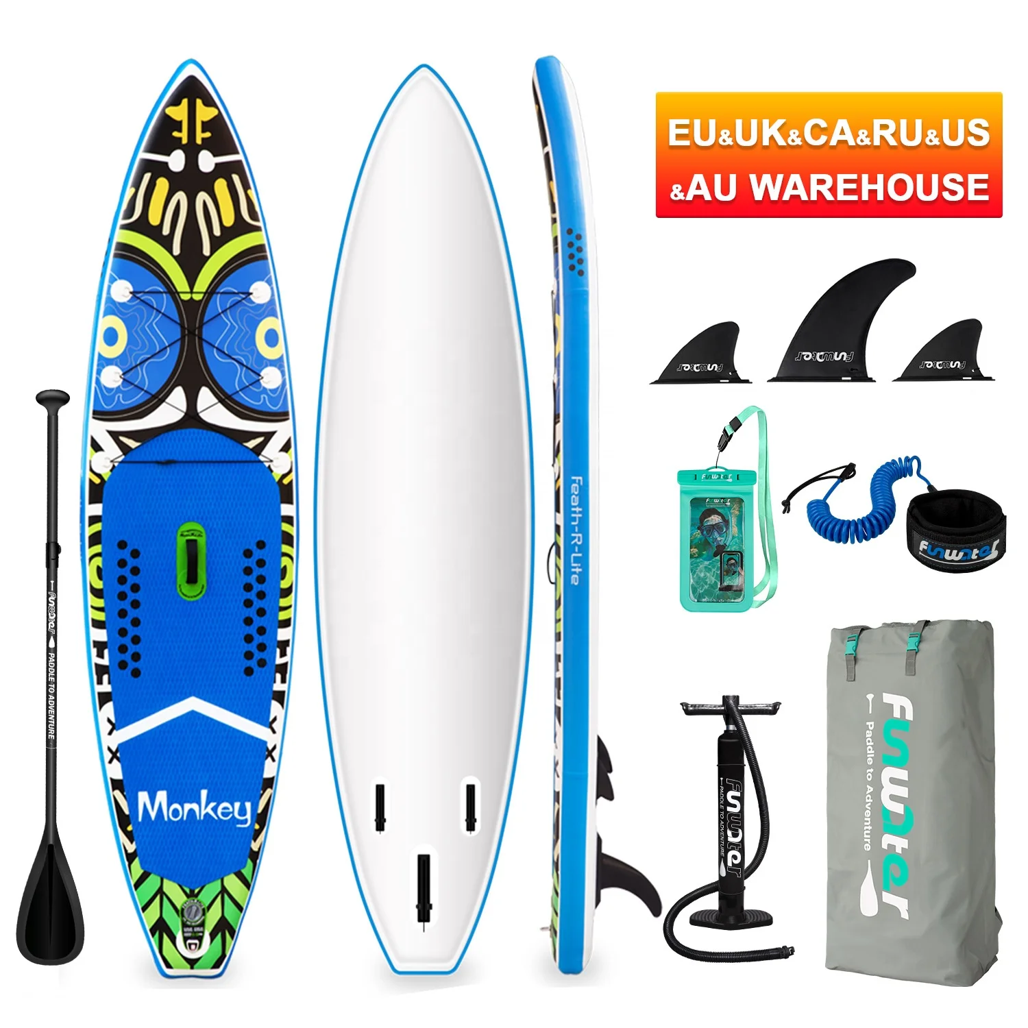 

Feath-R-Lite paddleboard Dropshipping CE  wholesale surfboard sup board inflatable stand up paddle board
