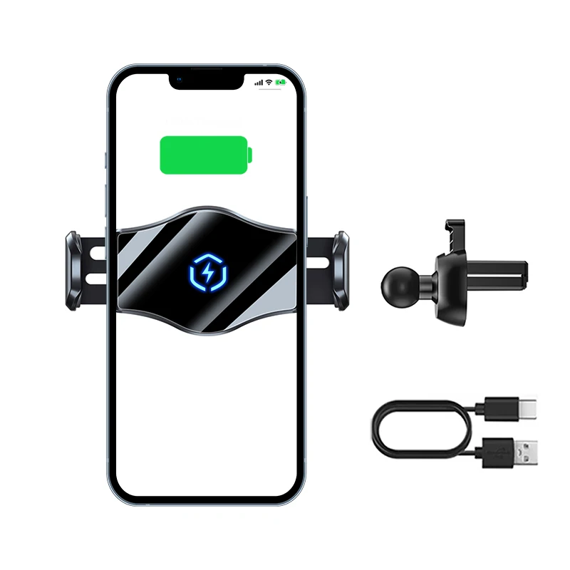 

Detachable Mobile Phone Holder Built-In Battery Charging Car Mobile Phone Holder