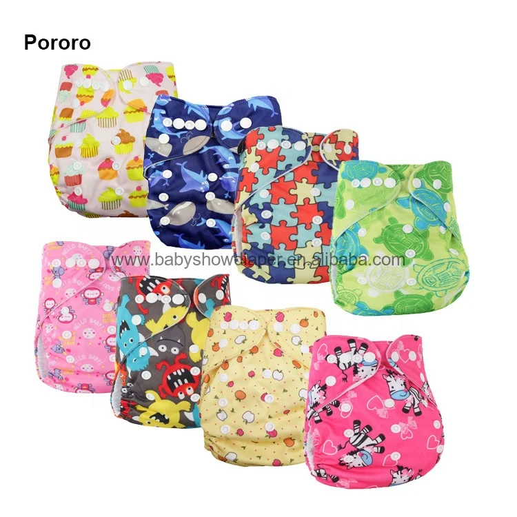 

Pororo 2020 Wholesale Washable Breathable cloth Nappies Sleepy Day Use Night Use Waterproof Baby Cloth Diapers Baby, 500 patterns & custom