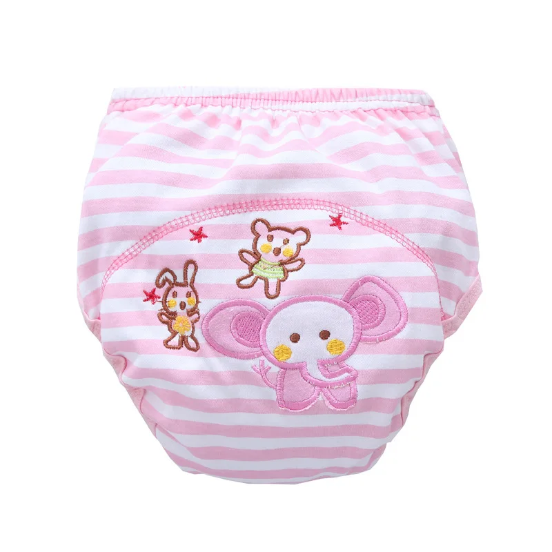 

Cartoon washable baby cloth diaper pocket baby training pants, 10 design