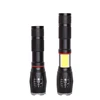 Ningbo Multifunction Aluminum Magnet Zoom Emergency Power Style Self Defense High Power Cob Tactical led Torch Flashlight