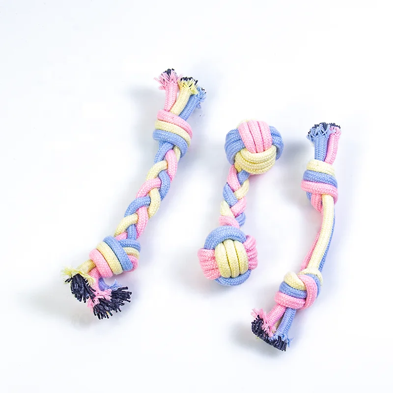 

Wholesale Retail Accessories Pet Toys Dog Tooth Brush New Pet Rope Toy, Colorful