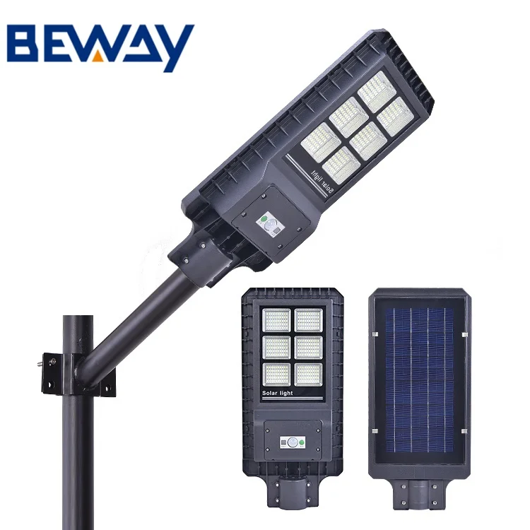 IP65 waterproof aluminum outdoor 60w 120w 180w integrated all in one led solar street light