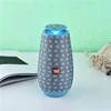 TG Flash LED Lighting Bluetooth Outdoor Speaker Portable Wireless Column Loudspeaker Box Support TF Card FM Radio Aux Input 2019