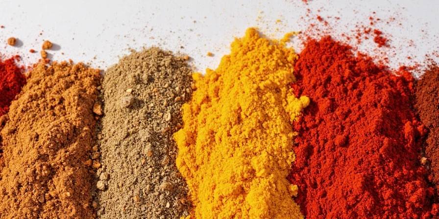 Bulk spice section in a store
