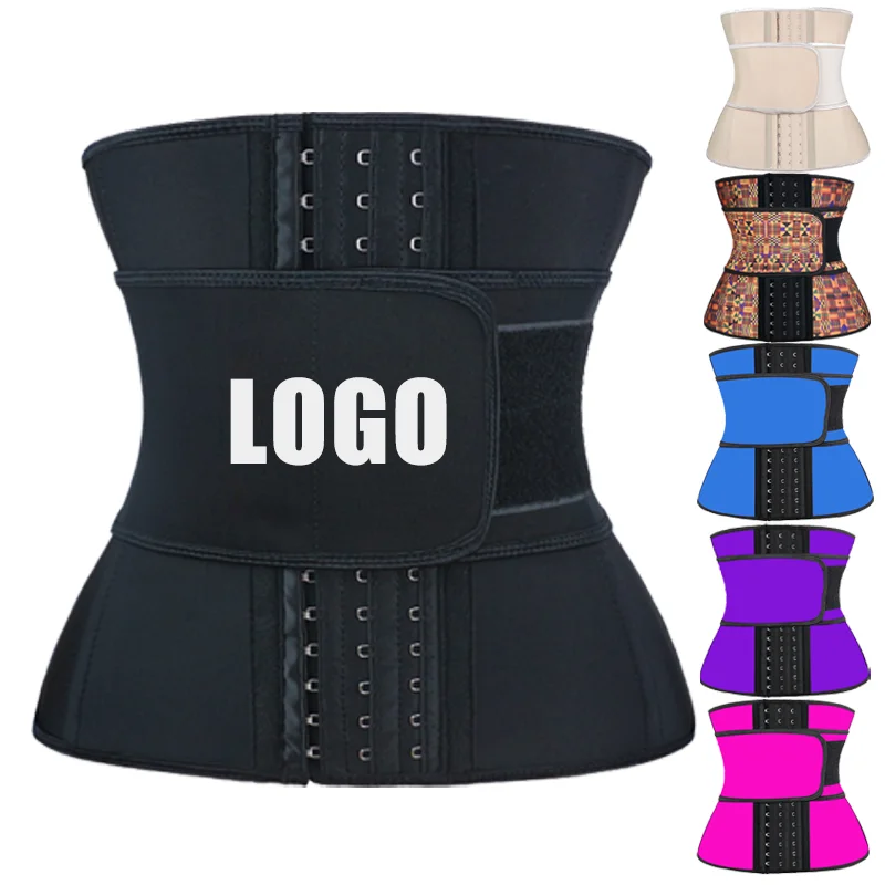 

NANBIN Big Hooks Compression Custom Waist Trainer Shaper Corset Top Belt Private Label