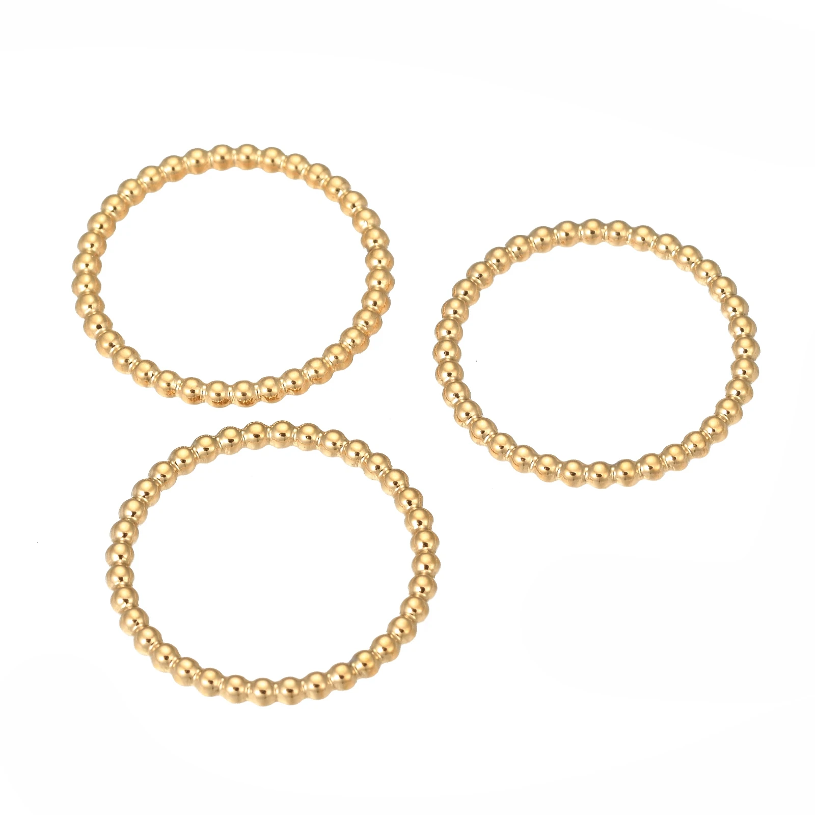 

PandaHall 20mm 304 Stainless Steel Golden Linking Rings