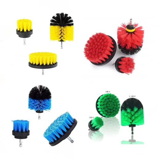 

Drill Cleaning Brush Power Scrubber Bathroom Cleaning Brush, Yellow/red/green/blue/orange/black/white or customized