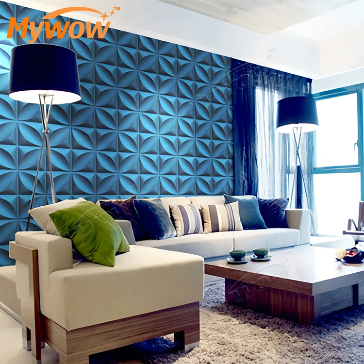 Rich Color Vinyl Wall Panels Interior 3d Wallpaper For Interior Buy