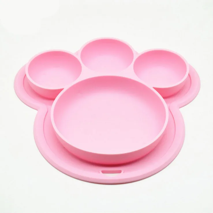 

Big size colorful waterproof silicone children placemat