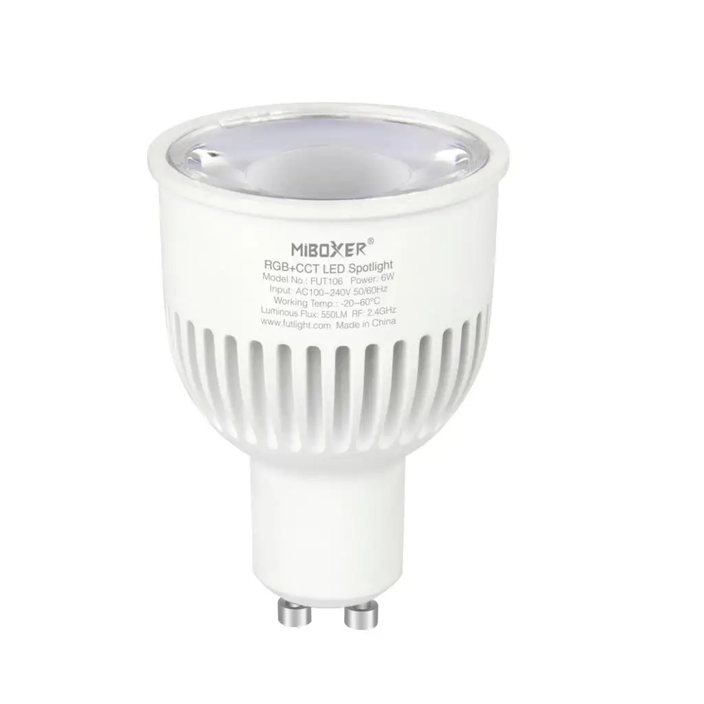

Miboxer GU10 6W RGB CCT LED Spotlight FUT106