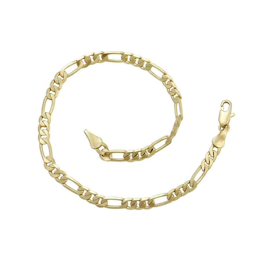 

A00757209 Xuping jewelry elegant light luxury design fashion 14K gold chain environmental protection copper anklet