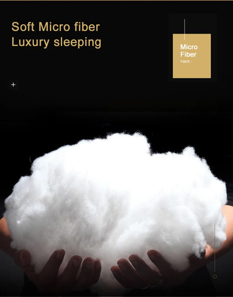 Comforter Soft Couple Neck Fiber Hilton Hotel Pillow For Sleeping