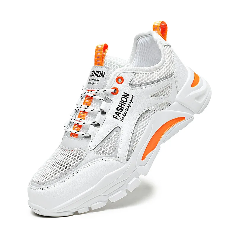 

2021 new trend Men's casual sports shoes breathable shoes Lightweight Running Shoes, Picture shows