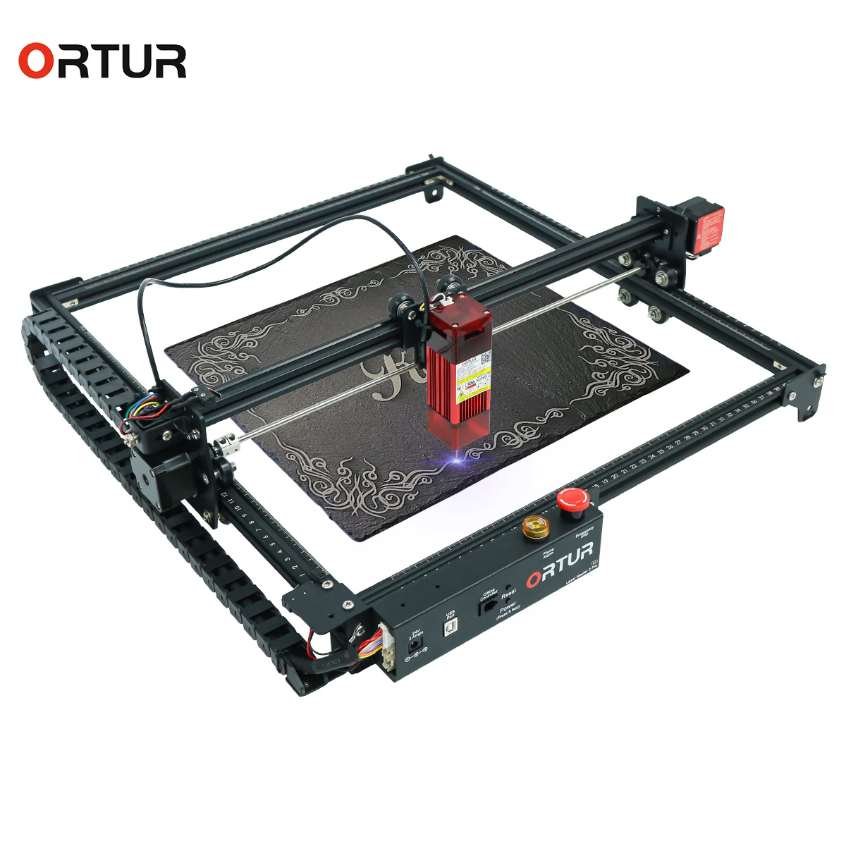 

Ortur High Speed Desktop Laser Engraving Machine LaserGRBL Control Logo Marking Engraver Printer DIY Carving Cutter Engraver Kit